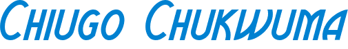 Chiugo Chukwuma