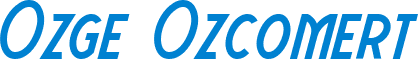 Ozge Ozcomert