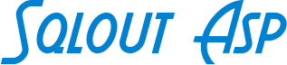Sqlout Asp