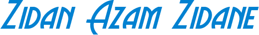 Zidan Azam Zidane